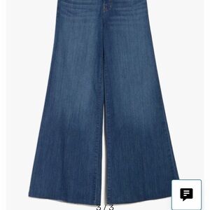 Frame Denim Wide-Leg Jeans in Deep Blue Wash